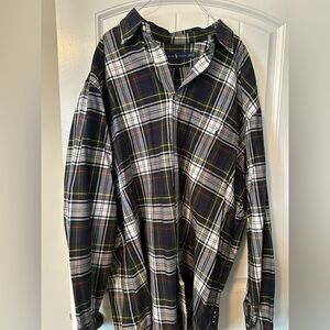 MENS POLO BIG AND TALL BUTTON DOWN